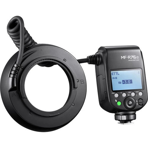 Godox MF-R76C TTL Marco Ring Flash for Canon