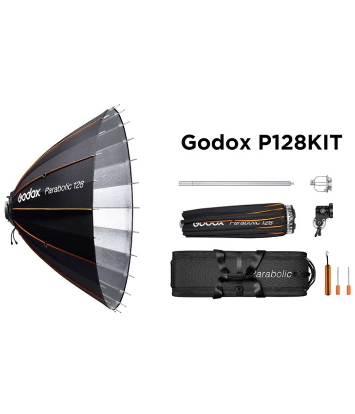 Godox P128KIT Parabolic Light Focusing System Kit
