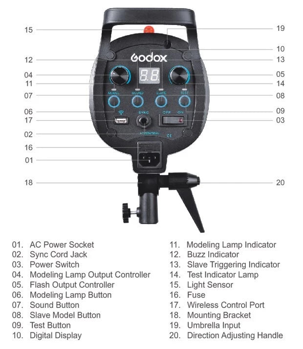 Godox QS800 Studio Flash