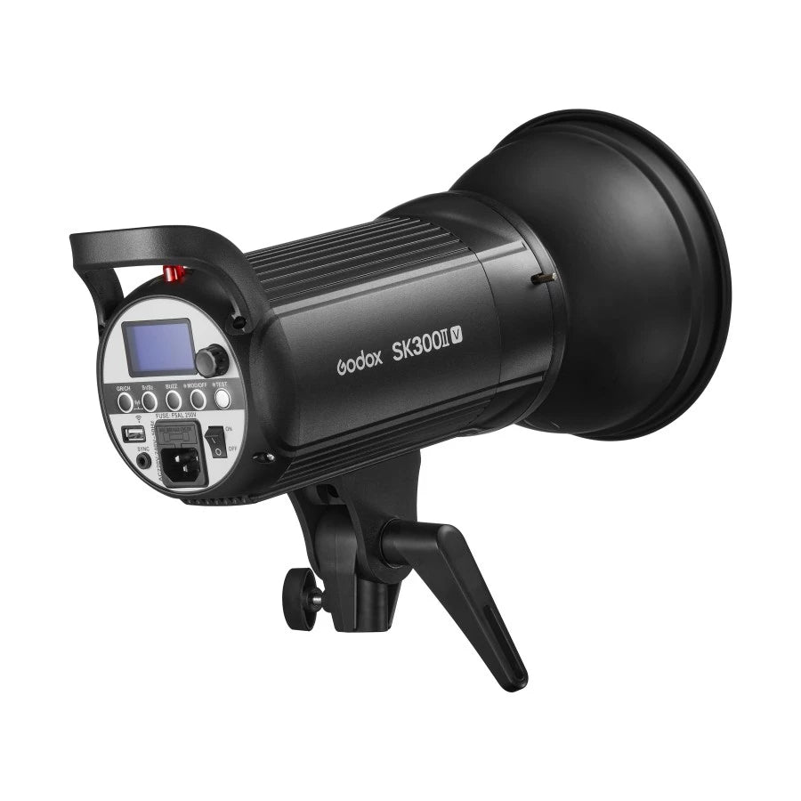 Godox SK300II-V Studio Flash with LED Modeling Lamp