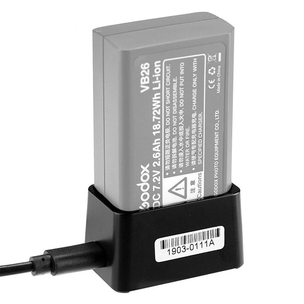 Godox VC26 USB Charger for V1 Battery