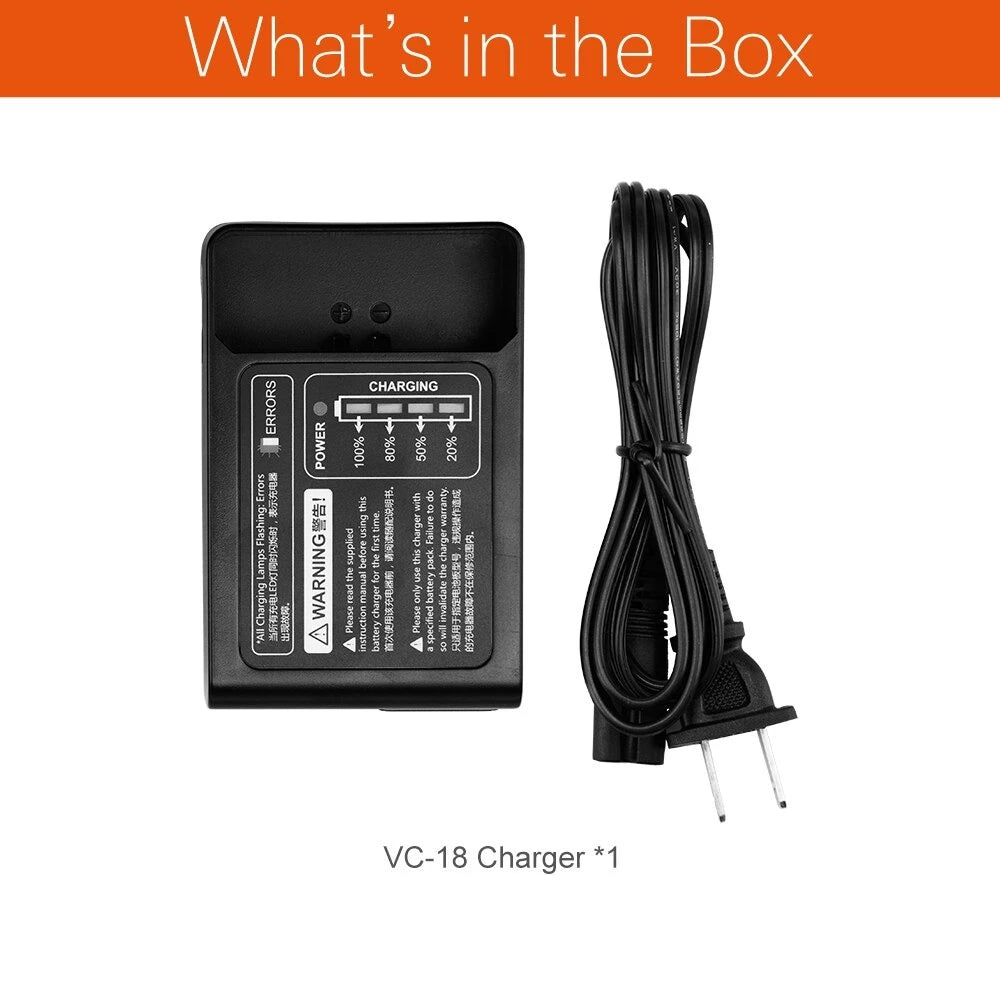 Godox VC-18 Charger for V860II Flashes
