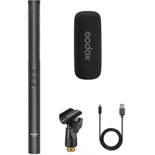 Godox VDS-M3 Multi-Functional Supercardioid Condenser Shotgun Microphone