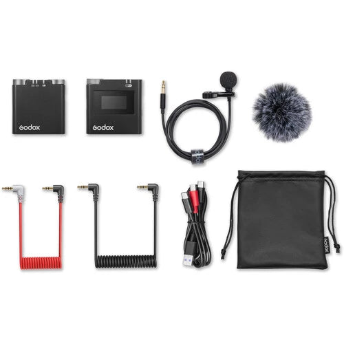 Godox Virso M1 2.4G Wireless Microphone System for Camera