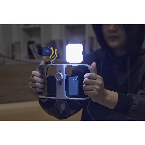 Godox VK1-LT Vlogging Kit with LED6R LED Light (Lightning)