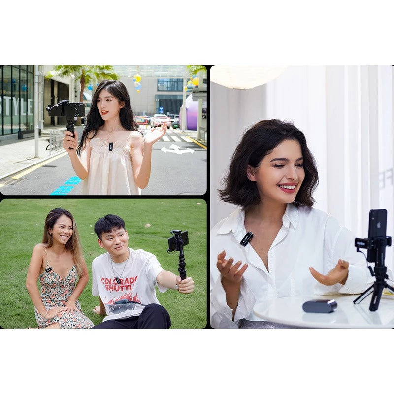 Godox WEC Kit-2 Wireless Microphone System for Camera (2.4GHz)