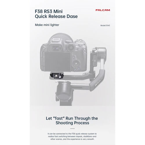 FALCAM F38 Quick Release Base for RS3 mini 3343