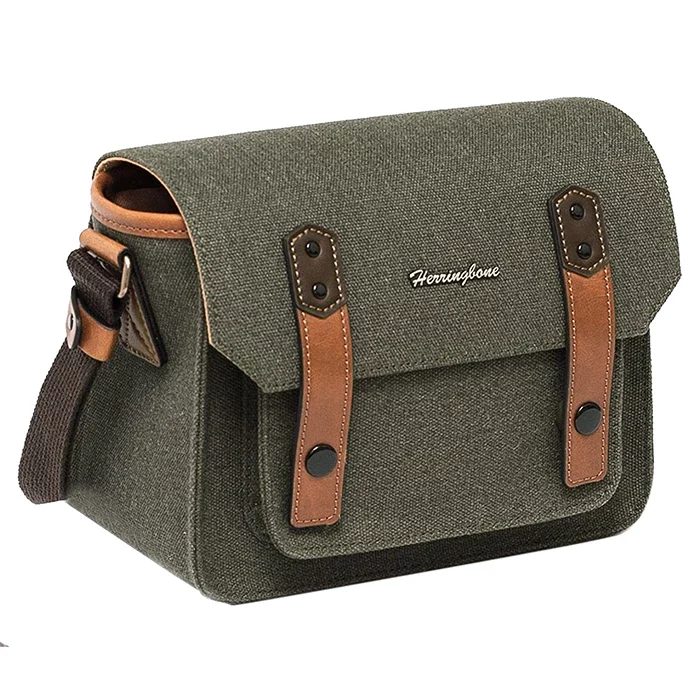 Herringbone Papas Pocket V3 Mini Camera Bag Olive