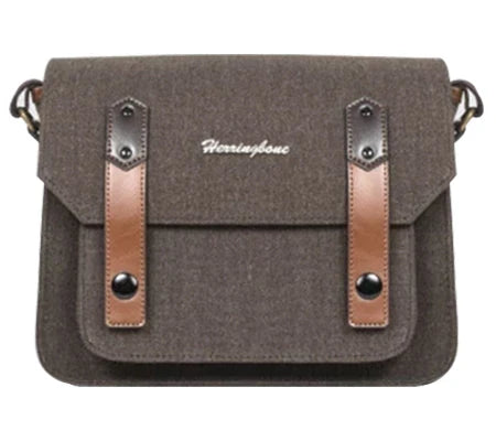 Herringbone Papas Pocket V3 Mini Camera Bag Brown