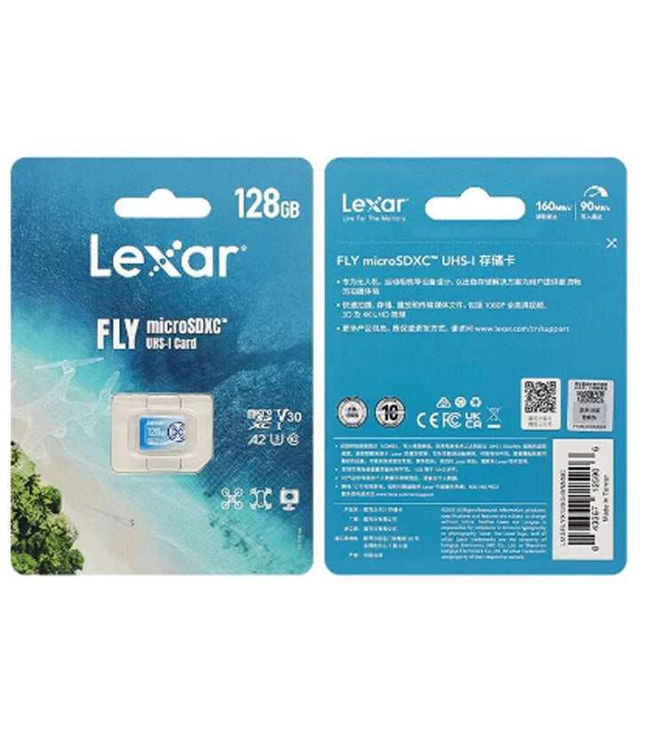 Lexar 128GB FLY microSDXC UHS-I Card 160MB/s