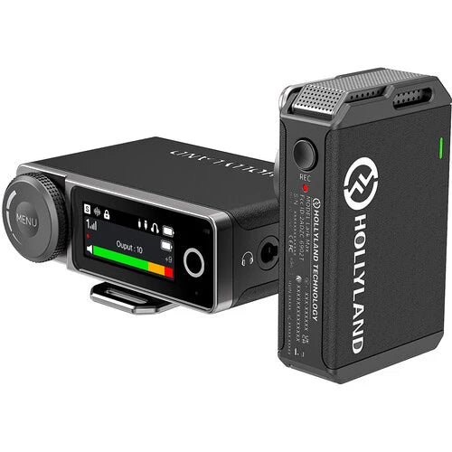 Hollyland LARK MAX SOLO Wireless Microphone System (Black)