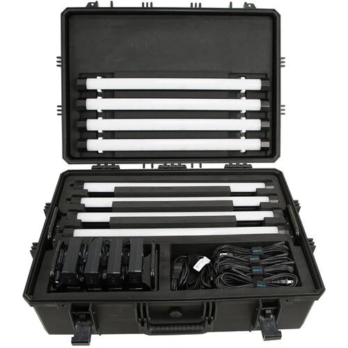 Nanlite PavoTube II 15X RGB LED Pixel Tube Light (60cm, 8-Light Kit) with Hard Case