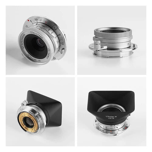 TTartisan 28mm f5.6 LEICA M-MOUNT SILVER (FULL FRAME)