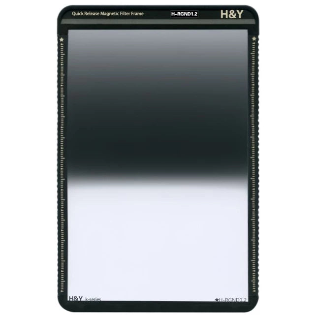 H&Y Filters 100 x 150mm K-Series Reverse GND 1.2 (4 Stops) with Quick Release Magnetic Frame