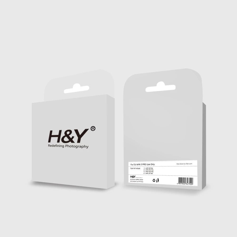 H&Y DJI Filter Kit for Mavic 3 (ND8/ND16/ND32/MRC CPL) DJI-MA3K