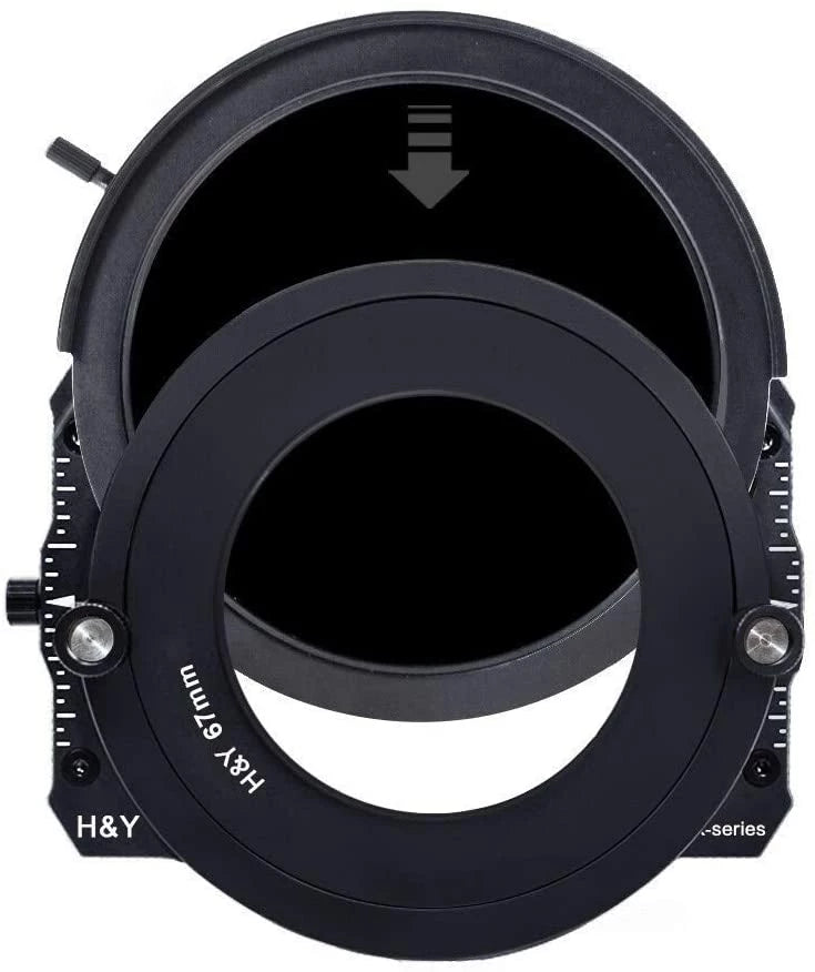 H&Y Filters Drop-In Slot K-Series ND 65000 Filter 16-Stop (KN65)