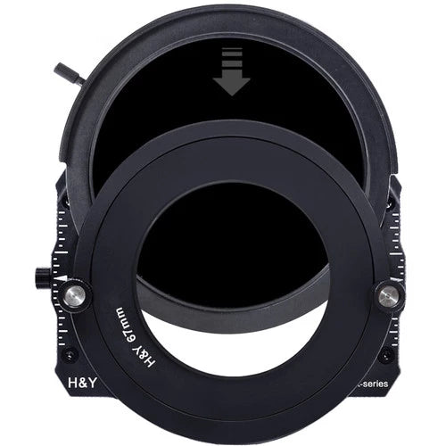 H&Y Filters Drop-In Slot K-Series ND 4000 Filter 12-Stop (KN4)
