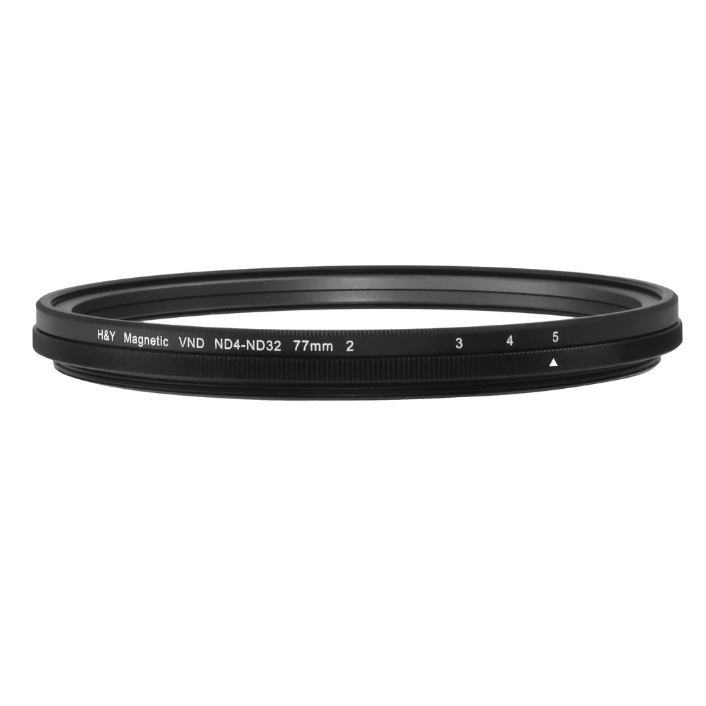 H&Y Variable MRC HD ND4-32 (ND2-4 Stop) Filter 77mm (VND4-32-77)
