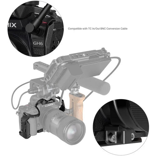 SmallRig Black Mamba Series Camera Cage for Panasonic LUMIX GH6 3440