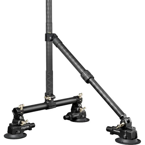 Insta360 Triple Suction Cup Car Mount wtih Selfie stick