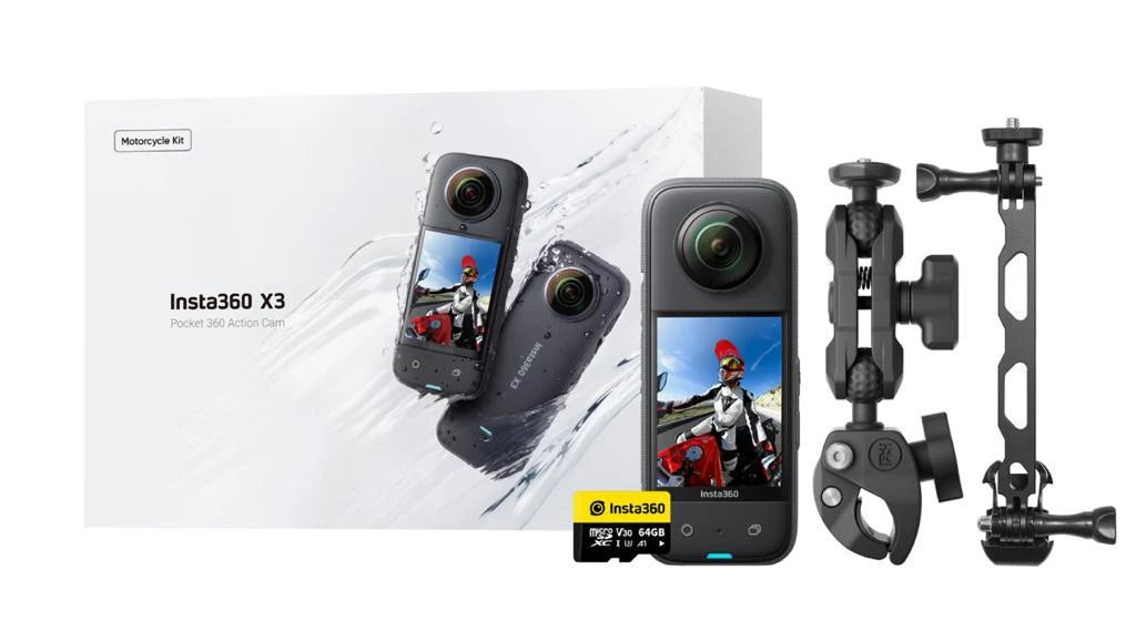 Insta360 X3 Motorcycle Kit Edition