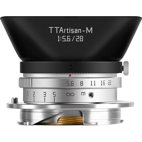 TTartisan 28mm f5.6 LEICA M-MOUNT SILVER (FULL FRAME)