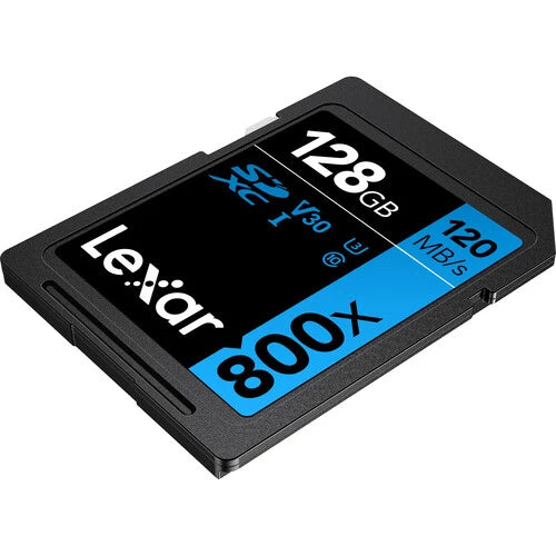 Lexar 128GB Professional 800x SDXC UHS-I Memory Card