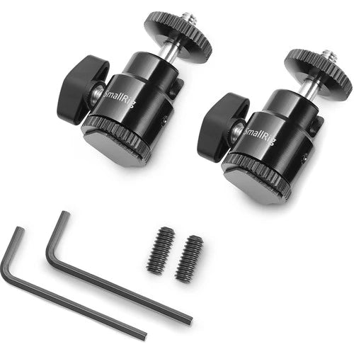 SmallRig Camera Hot shoe Mount with 1/4" Screw (2pcs) 2059