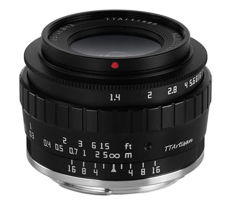 TTartisan 23mm f1.4 Lens For Fujifilm X BLACK (APS-C)