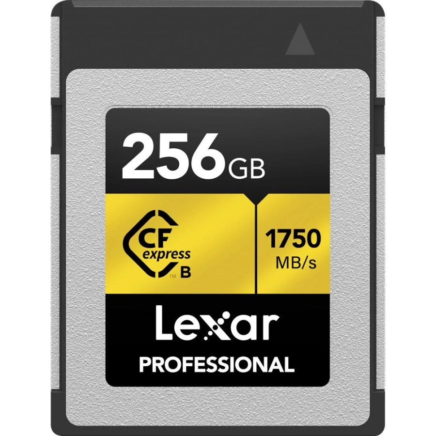 Lexar 256GB Professional CFexpress Type-B Gold Memory Card