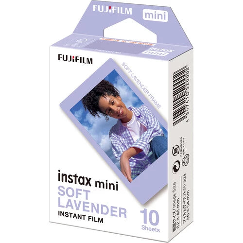 Fujifilm Instax Paper Mini Soft Lavender 10 Sheet