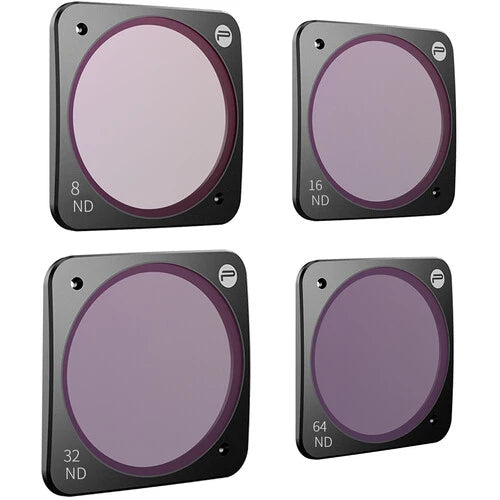 PGYTECH DJI Action 2 Filter ND SetND 8 16 32 64) (Professional) P-28A-013