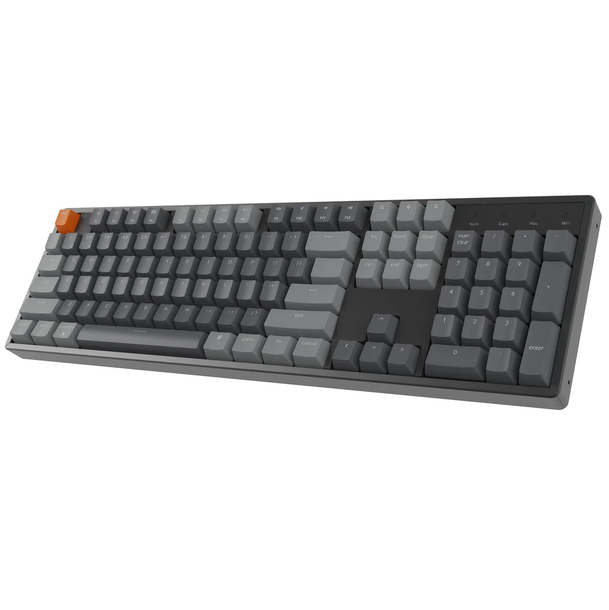 Keychron K10-G1 Wireless Mechanical Keyboard White Backlight Gateron Mechanical (Hot-swappable) Red Switch