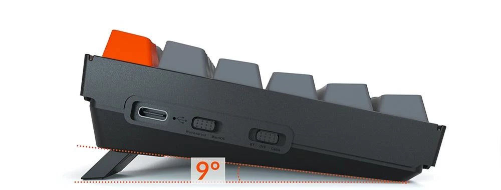 Keychron K2-B1 Wireless Mechanical Keyboard 84 Key RGB Backlight Plastic Frame Red Switch
