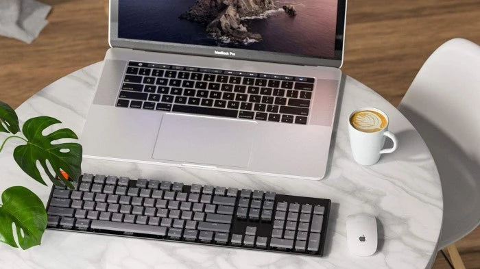 Keychron K1-L3 87Key White Led Brown Switch Keyboard K1-L3 87Key White Led Brown Switch Keyboard