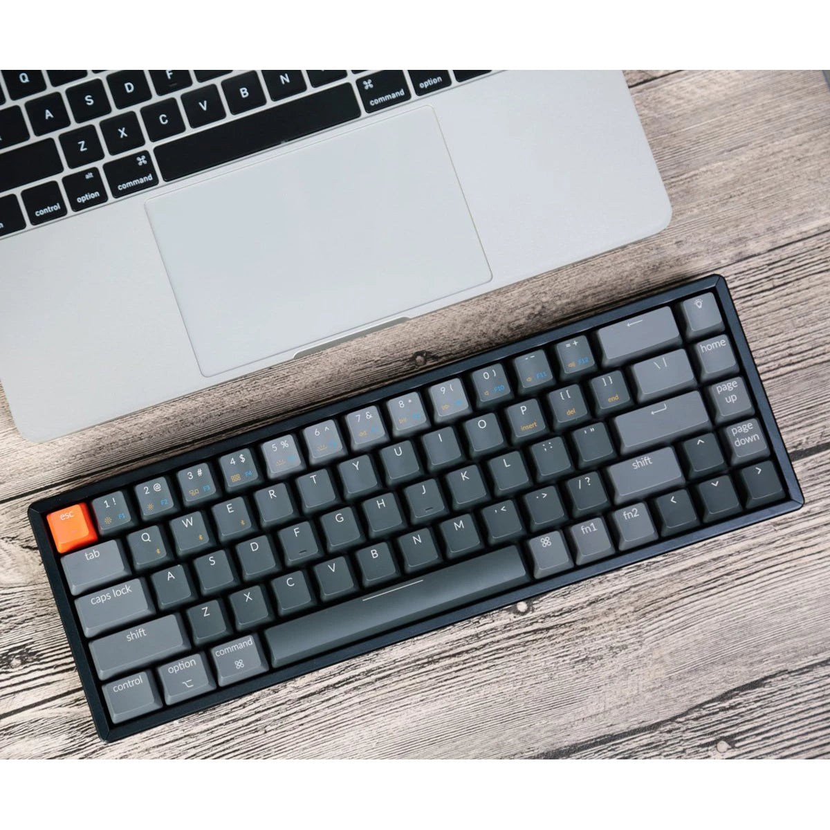 Keychron K6-O3 Wireless Mechanical Keyboard White Backlight Brown Switch