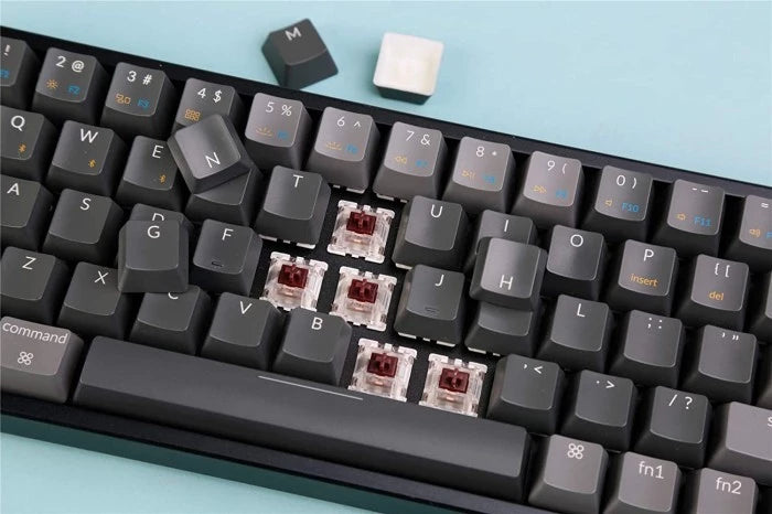 Keychron K6-Q1 Wireless Mechanical Keyboard Aluminum Frame Gateron RGB Backlight Red Switch