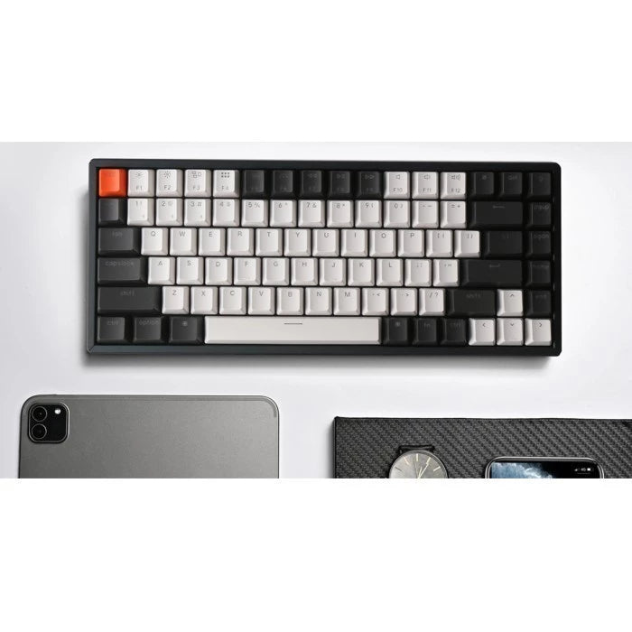 Keychron K2-C1H Wireless Mechanical Keyboard RGB Backlight Almunium Frame Gateron (Hot Swappable) Red Switch