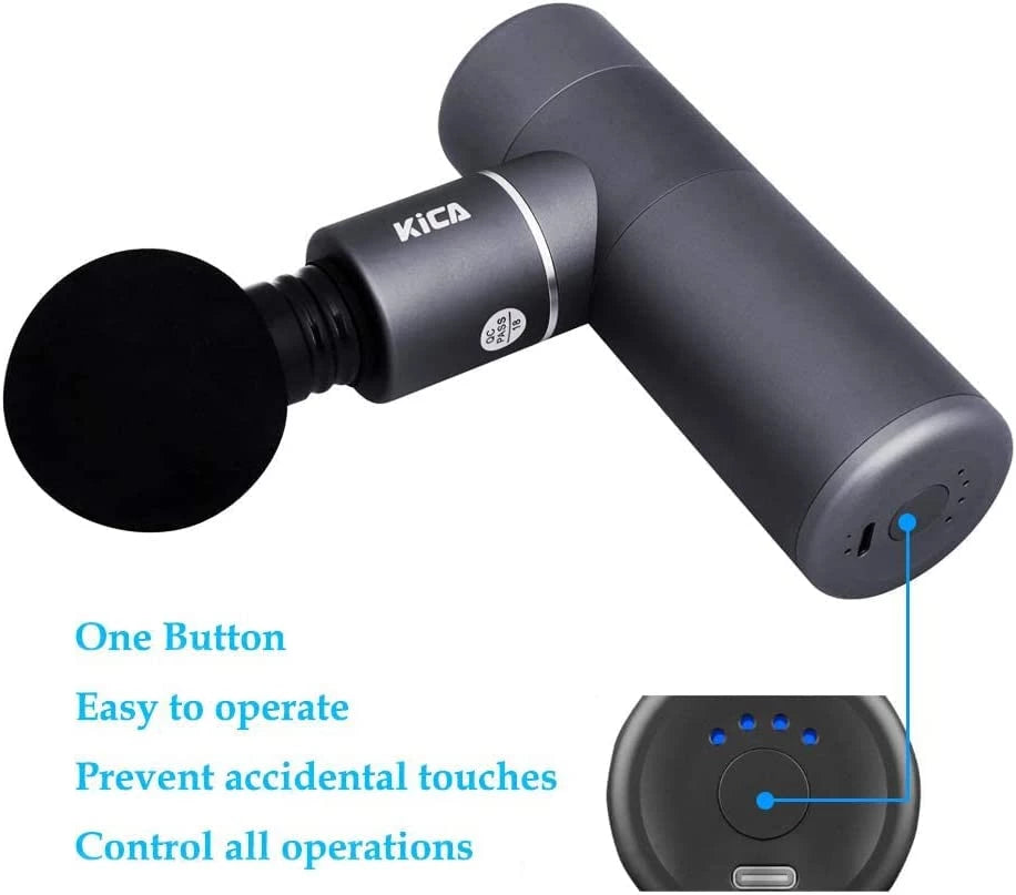 KiCa K1 Muscle Relaxing Massage Gun Black Grey
