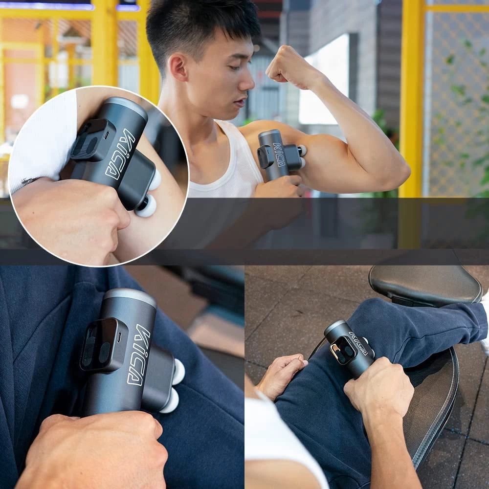 KiCa K3 Portable Massage Gun Grey