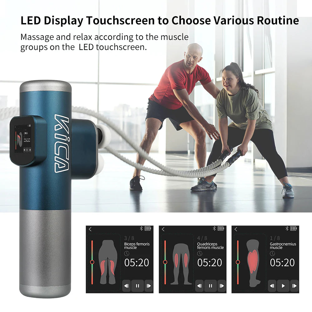 KiCa Pro Massage Gun Grey