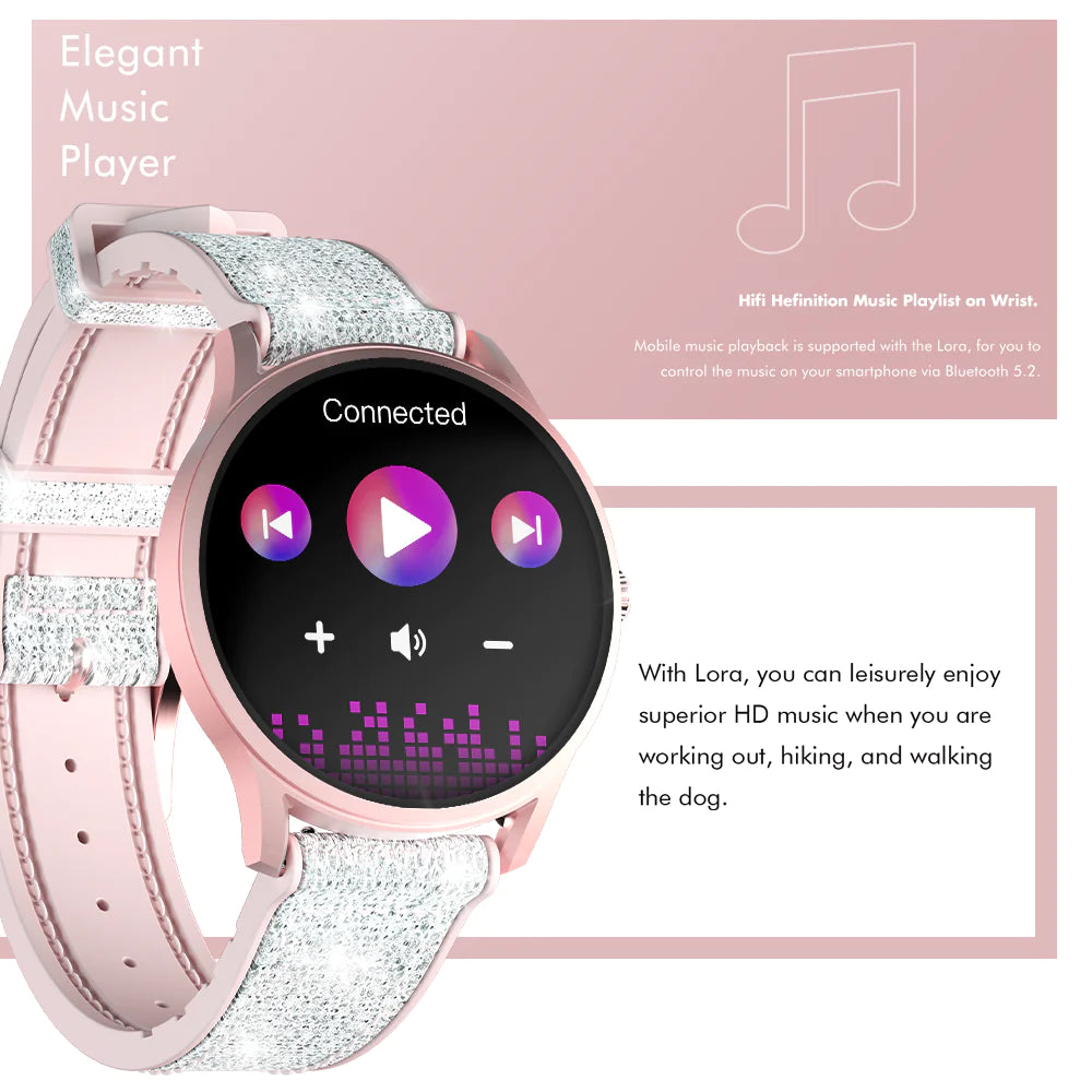 Kieslect Lora Lady Calling Smart Watch Heart Rate SpO2 Monitor