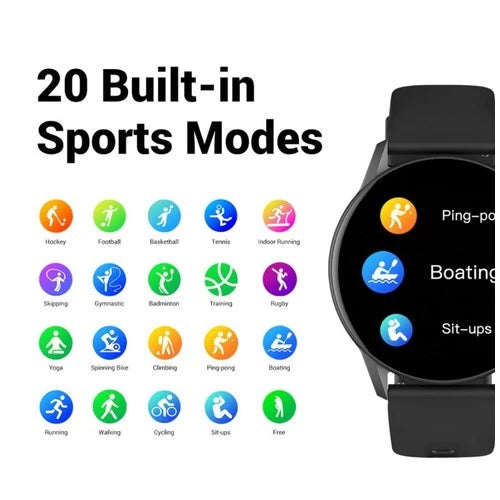 Kieslect K11 AMOLED Smart Watch Always On Display Heart Rate Monitor