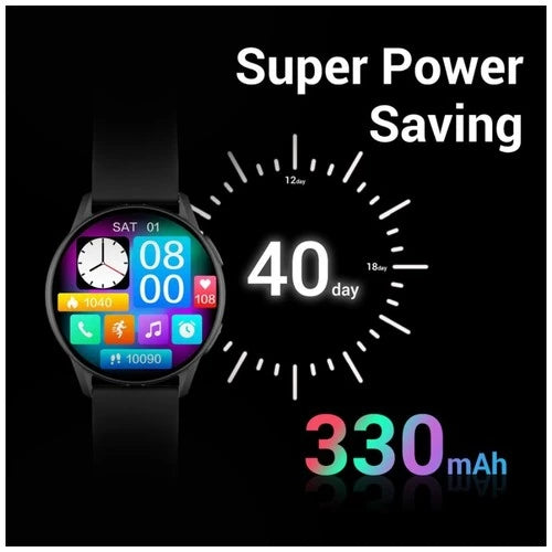 Kieslect K11 AMOLED Smart Watch Always On Display Heart Rate Monitor