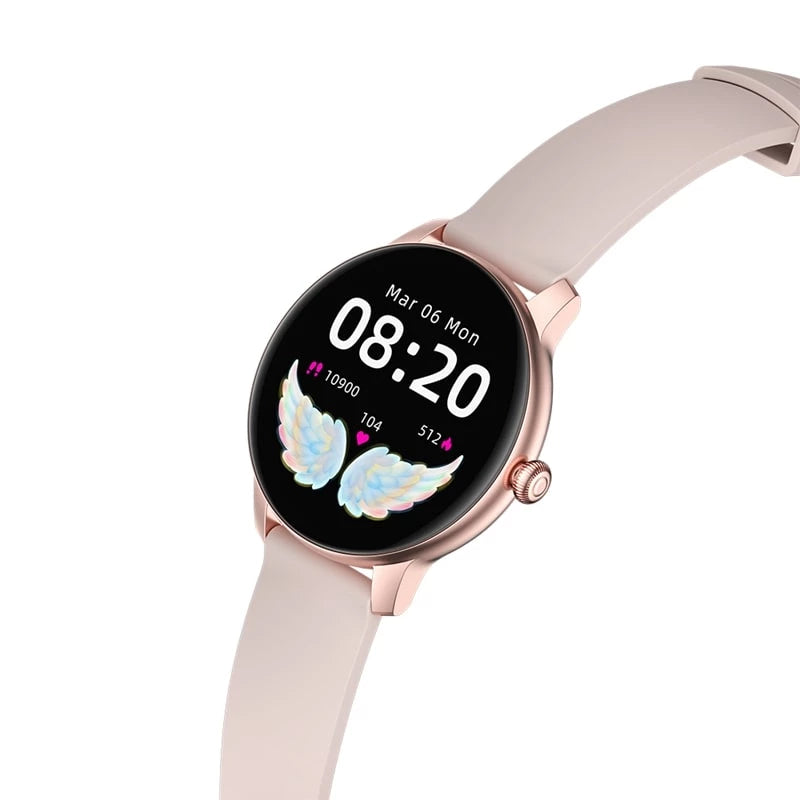 Kieslect L11 Lady Smart Watch Heart Rate SpO2 Monitor Rose Gold