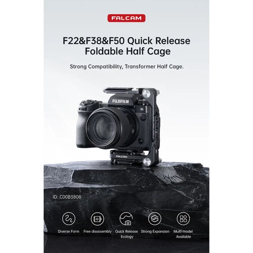 Falcam F22&F38&F50 Quick Release Foldable Half Cage C00B3808