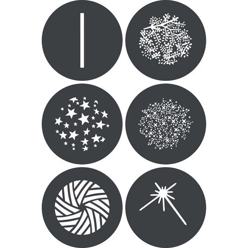 Godox Knowled GP-GS3 GOBO Set for GP Projection Attahment