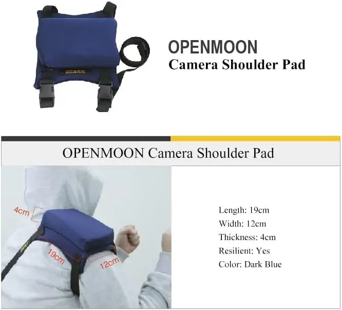 OPENMOON Camera Shoulder pad BLUE OJKD