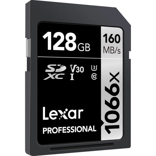 Lexar 128GB Professional 1066x SDXC UHS-I Memory Card