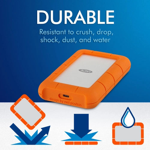 LACIE RUGGED USB-C 2TB